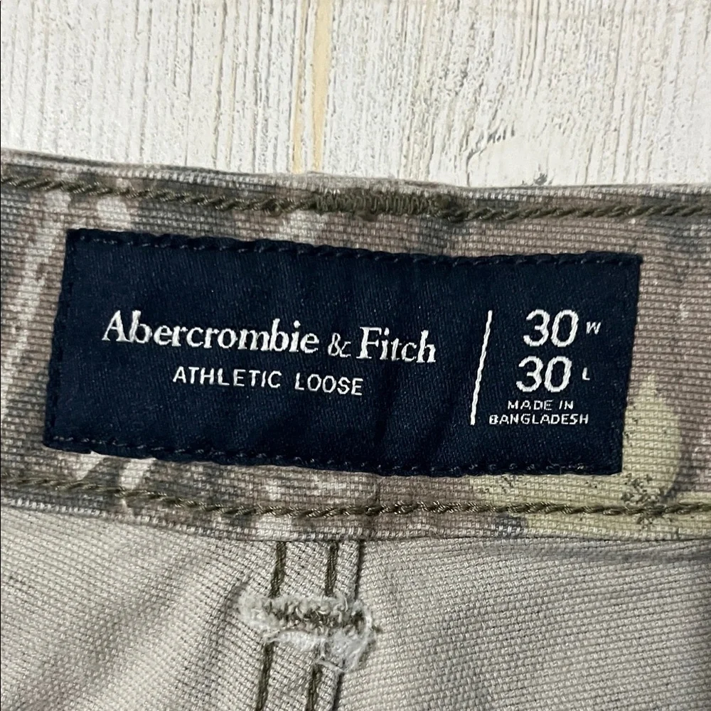 Abercrombie & Fitch Athletic Loose  Camouflage Men Pants Size 30 - Picture 11 of 14